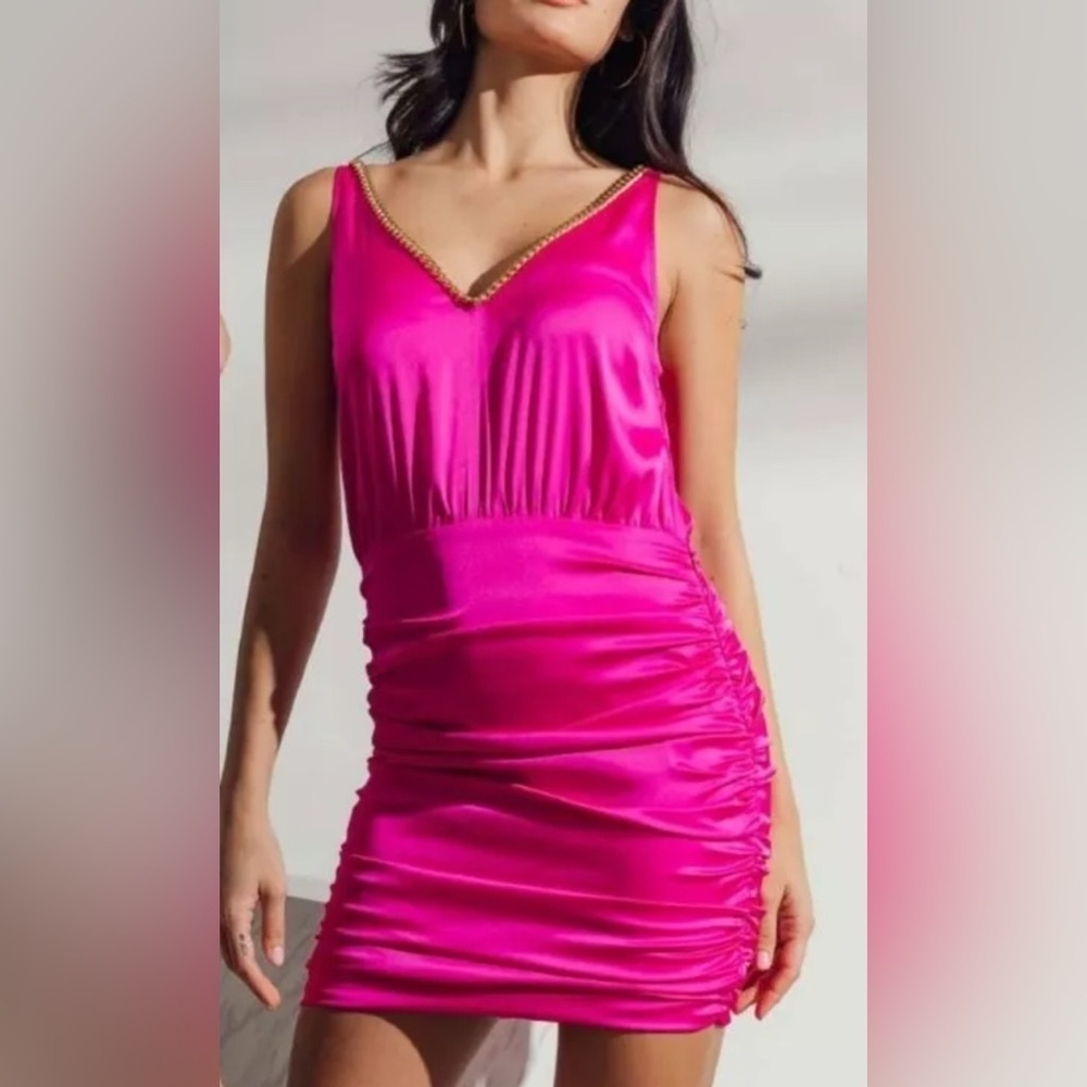 Generation Love NWT hot pink mini dress, medium